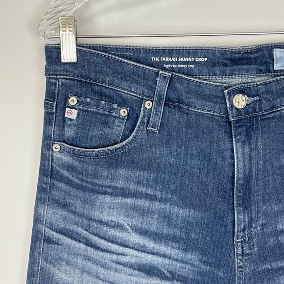 AG Adriano Goldschmied Womens Farrah High Rise Skinny Jeans 13 Year WBZ size 32 - Picture 5 of 15